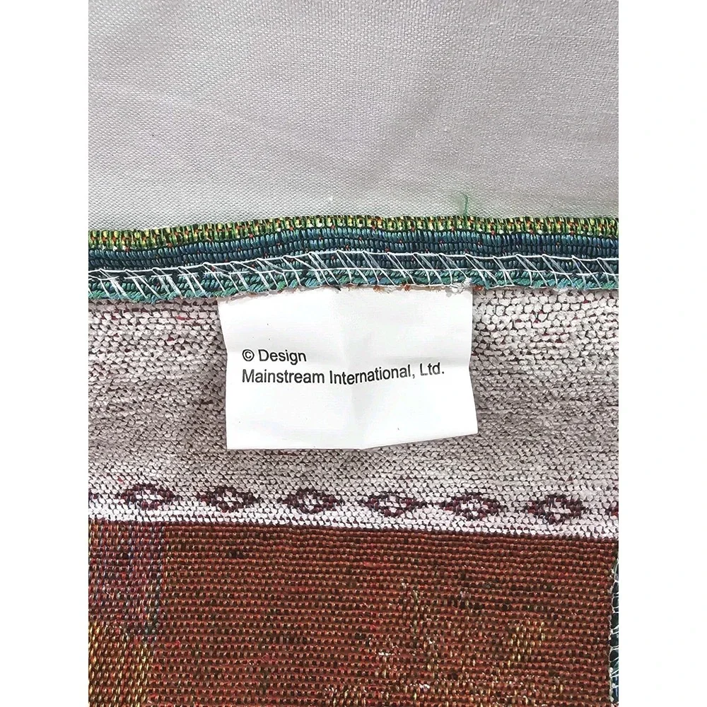 Let It Snow Snowman Christmas Winter Seasonal Table Runner 72 X 13 Brown White
